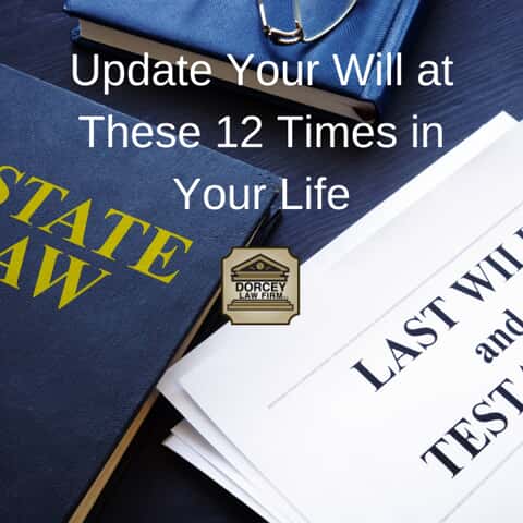 Estate Law Book With Last Will Documents