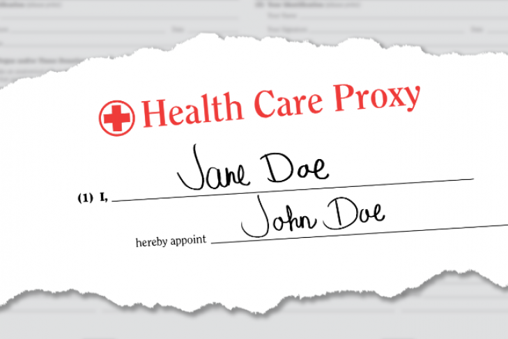 Healthcare Proxy Signed By Jane & John Doe